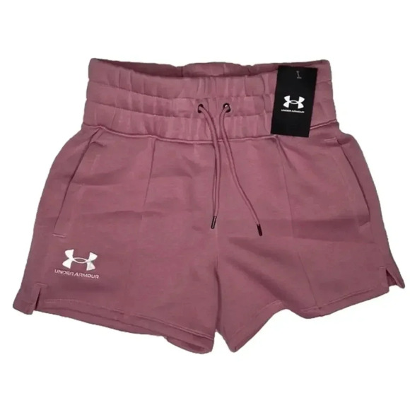 Under Armour NWT Essential Fleece Short 4” Size XS - Picture 1 of 9